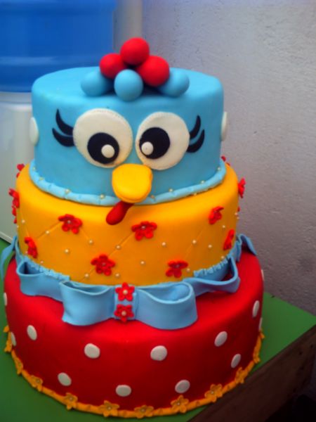 bolo galinha pintadinha